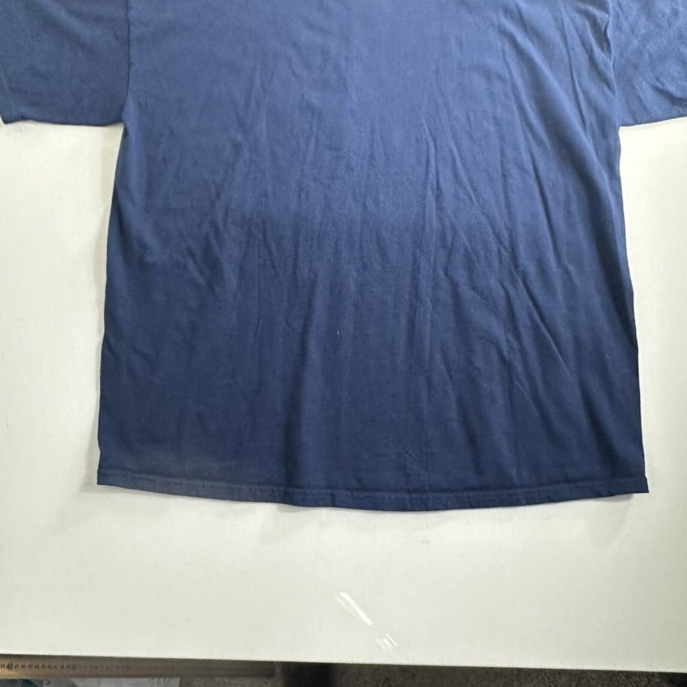 New York Yankees 2009 World Series Champions Graphic T Shirt Mens Size 2XL Blue - Picture 10 of 10